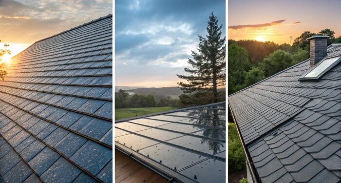 Comparing Asphalt Shingles Metal Roofing And Slate Tiles: Which Is Best ...